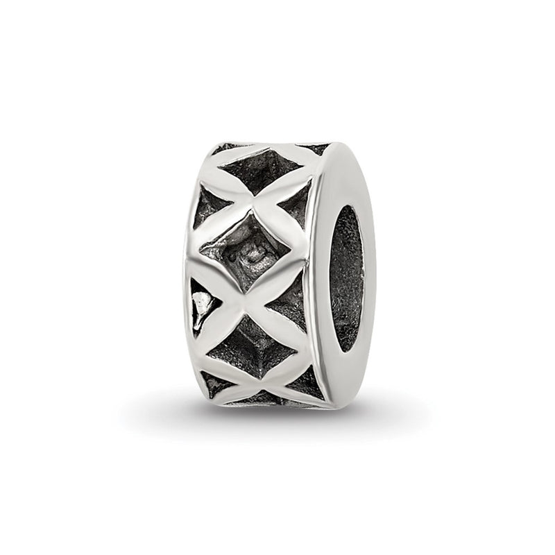Sterling Silver Reflections X Spacer Bead
