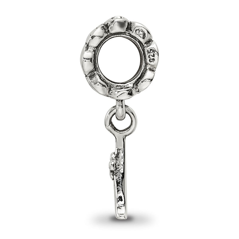 Sterling Silver Reflections Letter A Dangle Bead