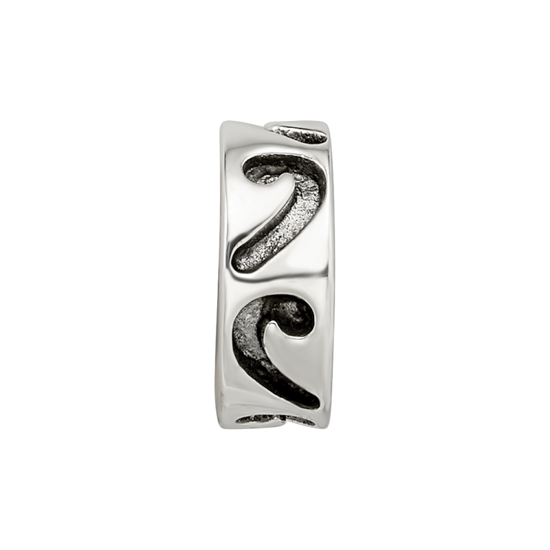 Sterling Silver Reflections Stopper/Spacer Bead