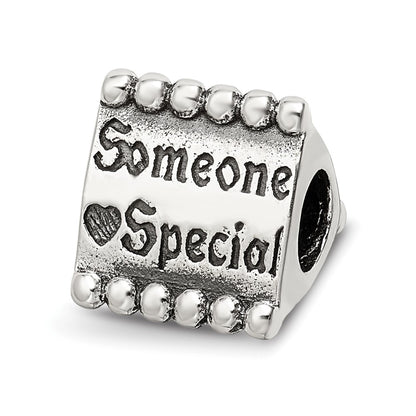 Sterling Silver Reflections Someone Special Triangle Bead
