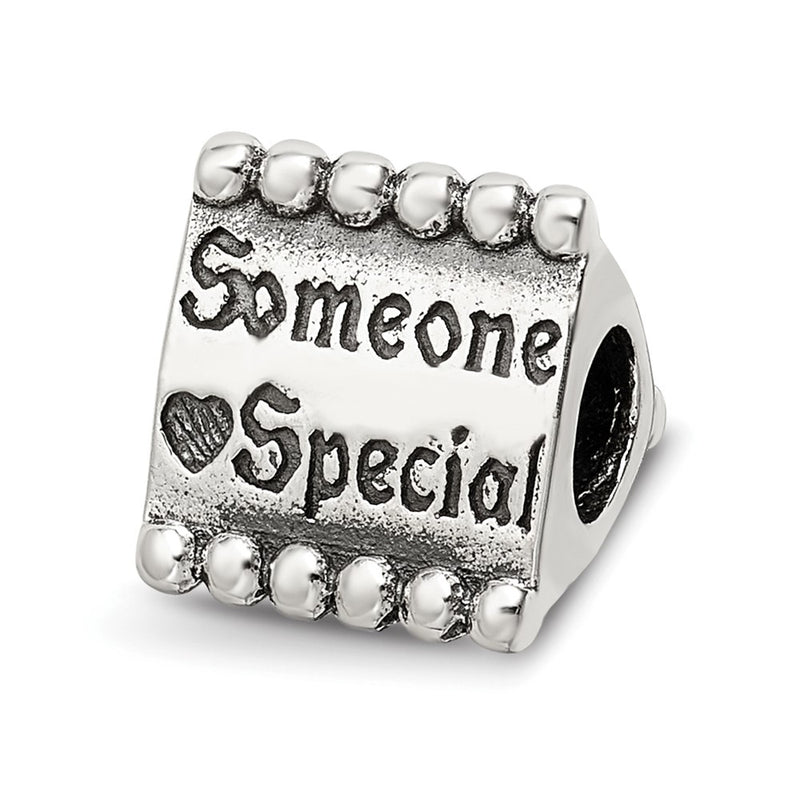 Sterling Silver Reflections Someone Special Triangle Bead