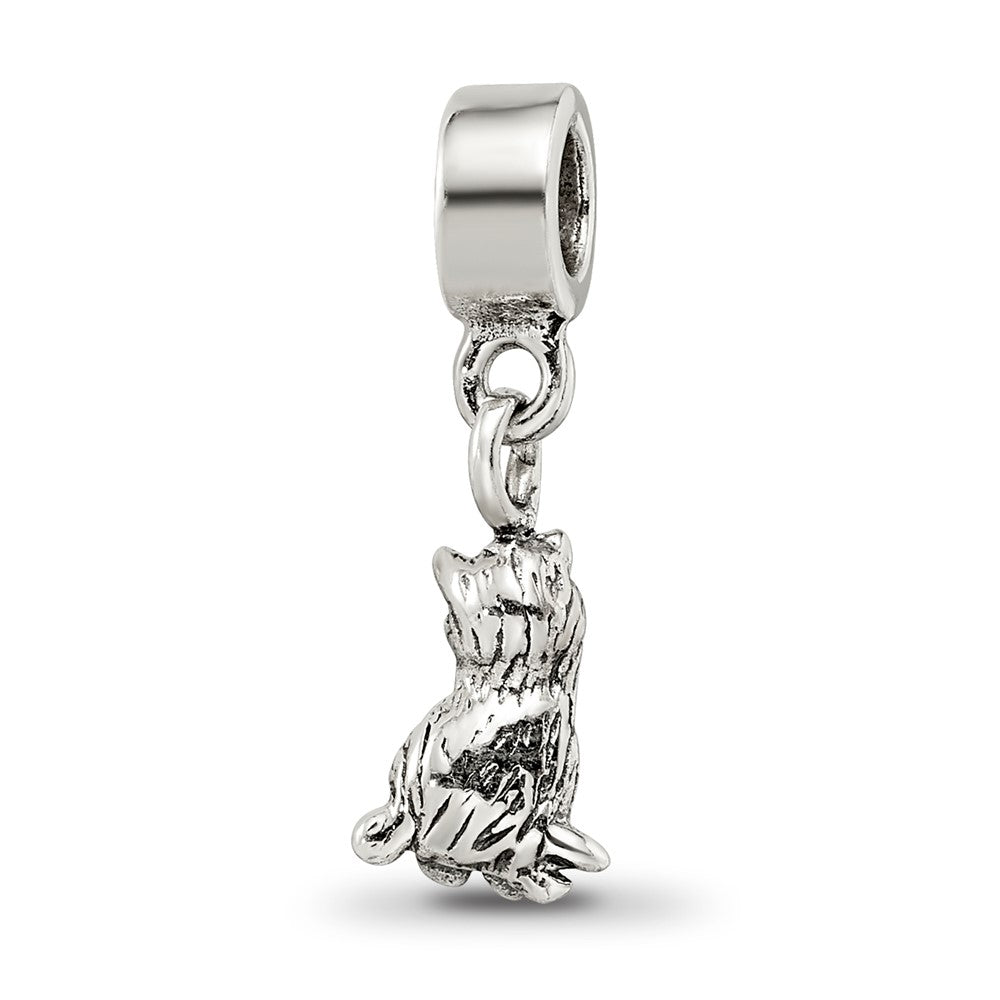 Sterling Silver Kids Collection Cat Dangle Reflections Bead