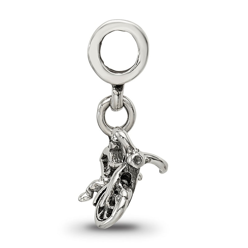 Sterling Silver Kids Collection Bicycle Dangle Reflections Bead