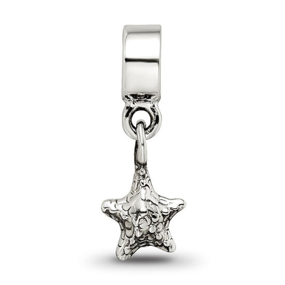 Sterling Silver Kids Collection Star Dangle Reflections Bead