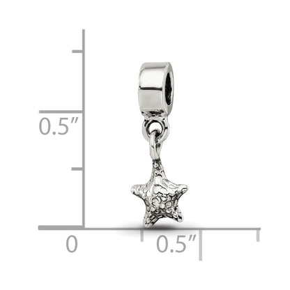 Sterling Silver Kids Collection Star Dangle Reflections Bead