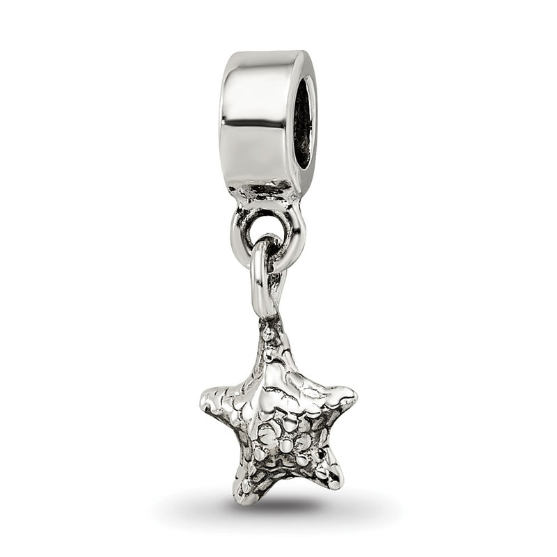 Sterling Silver Kids Collection Star Dangle Reflections Bead