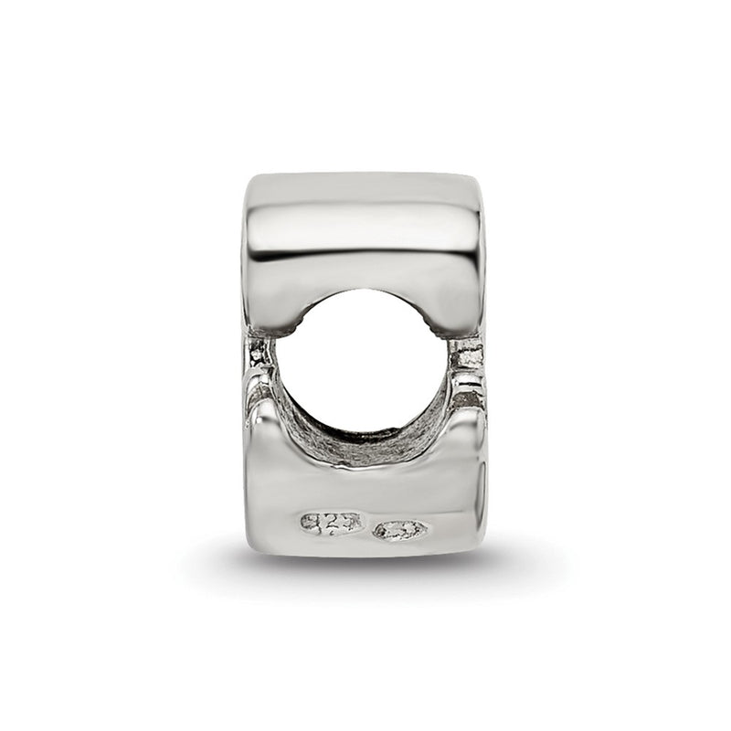 Sterling Silver Reflections Letter G Script Bead
