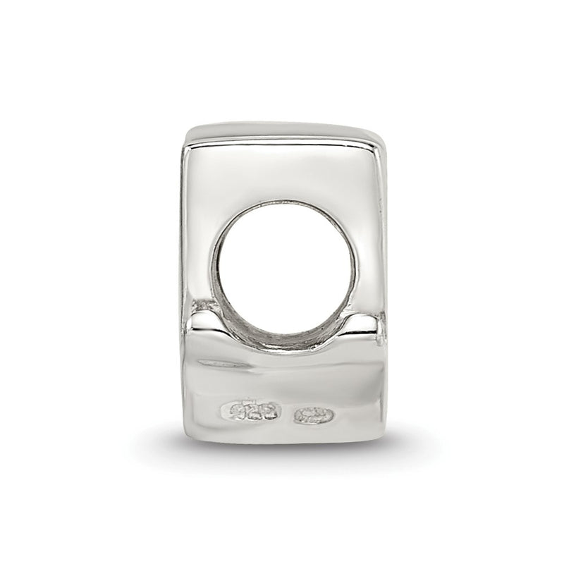 Sterling Silver Reflections Letter Y Script Bead