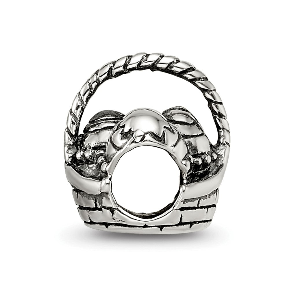 Sterling Silver Reflections Easter Basket Bead