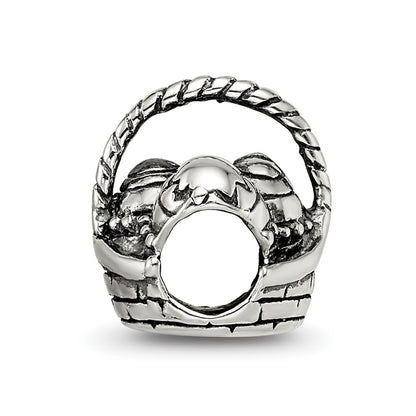 Sterling Silver Reflections Easter Basket Bead
