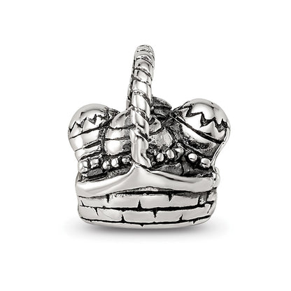 Sterling Silver Reflections Easter Basket Bead