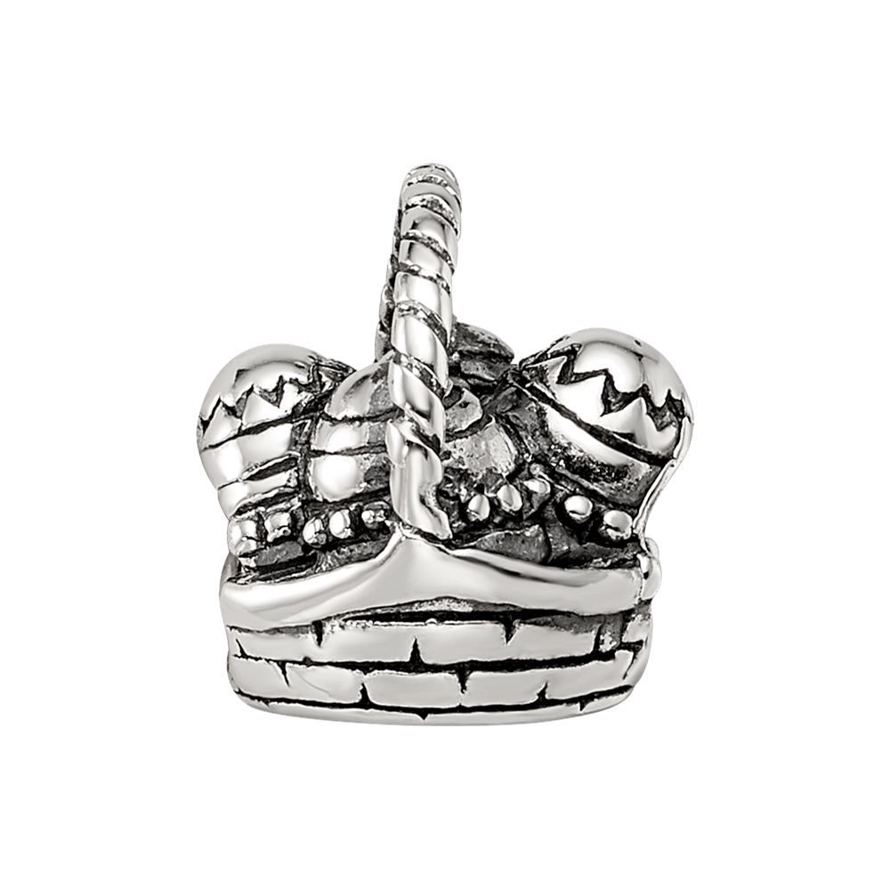 Sterling Silver Reflections Easter Basket Bead
