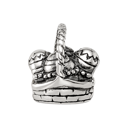 Sterling Silver Reflections Easter Basket Bead