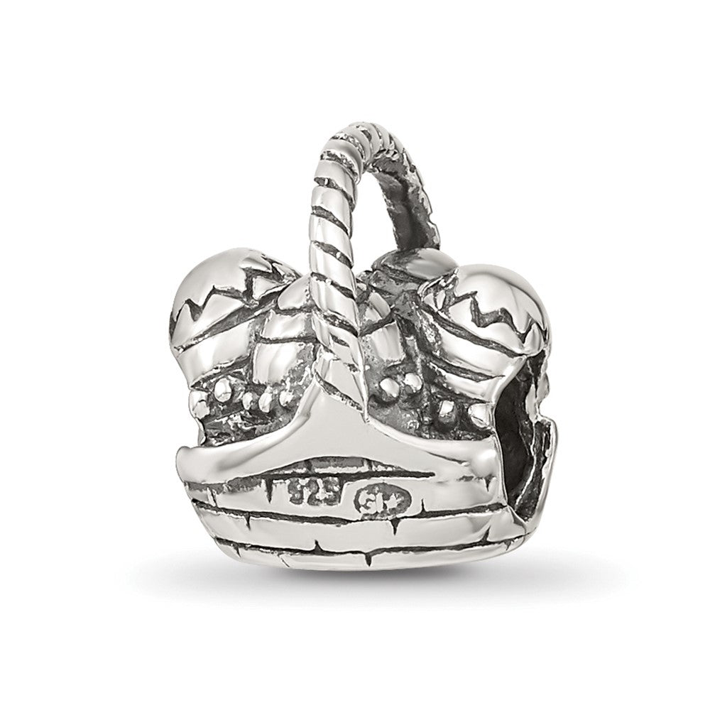 Sterling Silver Reflections Easter Basket Bead
