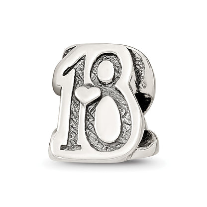 Sterling Silver Reflections Sweet 18 Bead