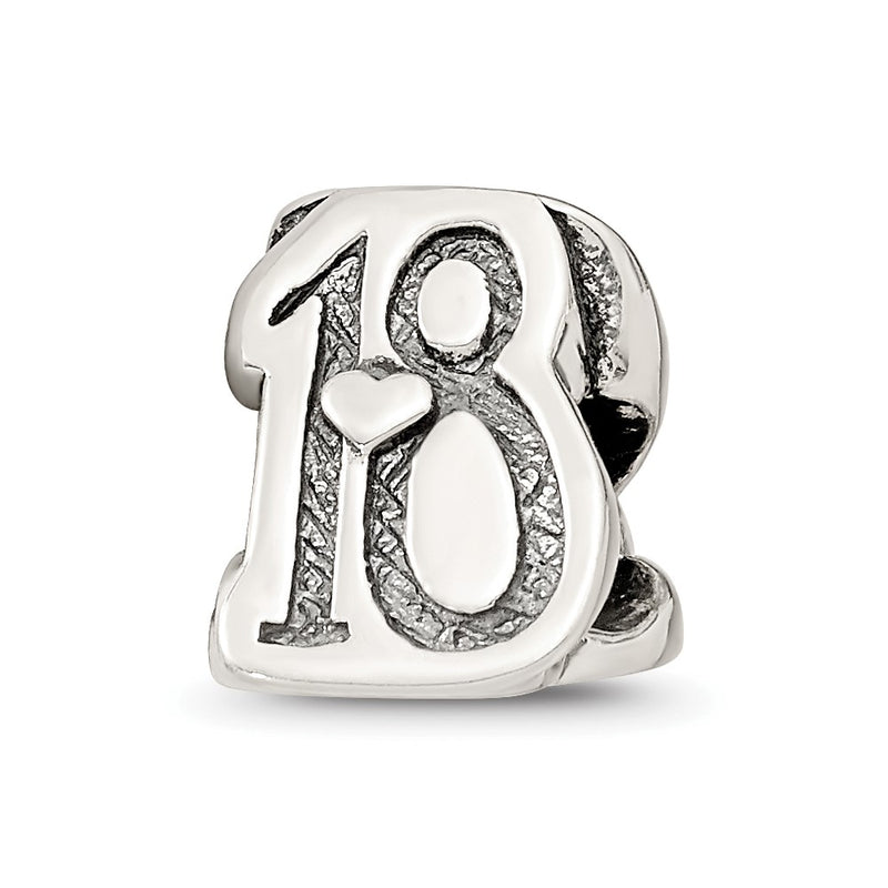 Sterling Silver Reflections Sweet 18 Bead