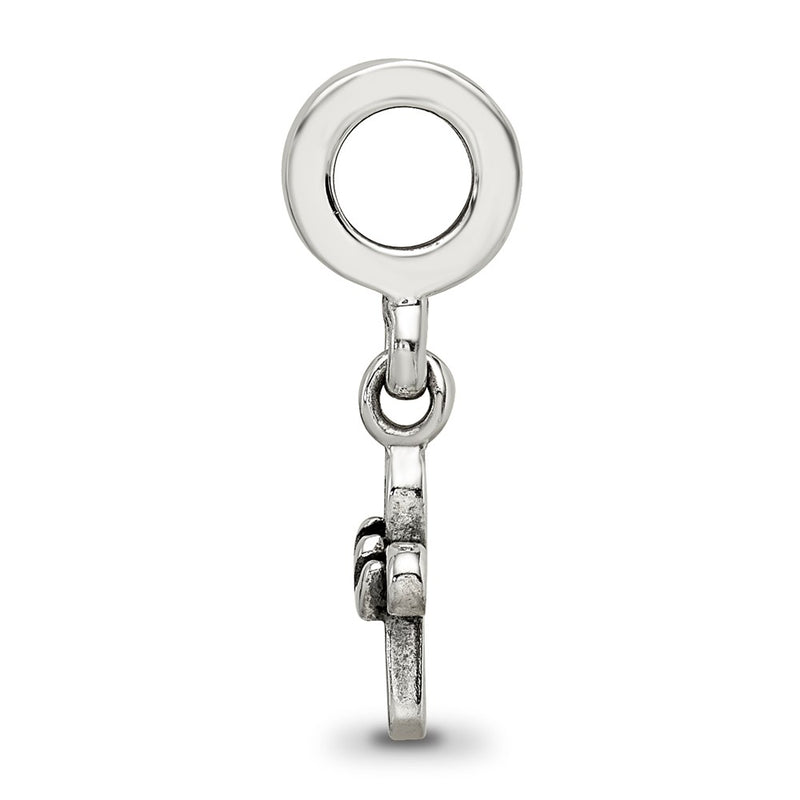Sterling Silver Reflections Cross Dangle Bead
