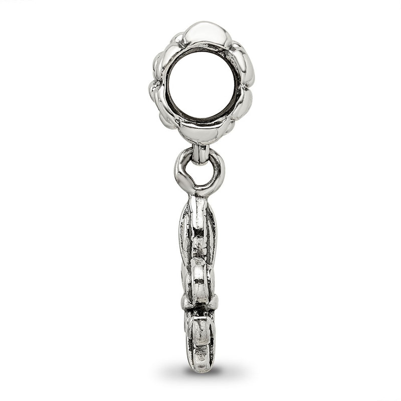 Sterling Silver Reflections Fleur De Lis Dangle Bead