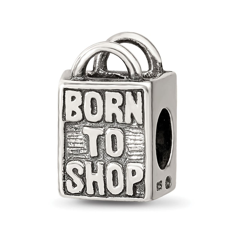 Sterling Silver Reflections Born To Shop Bead