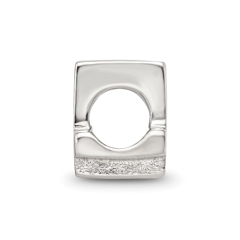 Sterling Silver Reflections Number 4 Bead