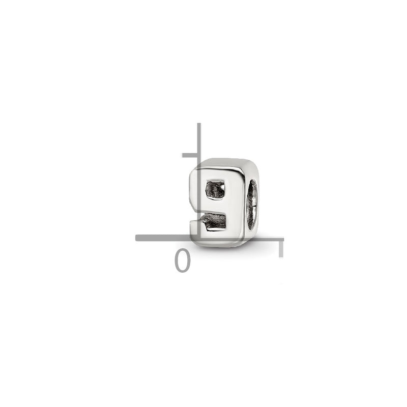 Sterling Silver Reflections Kids Number 9 Bead