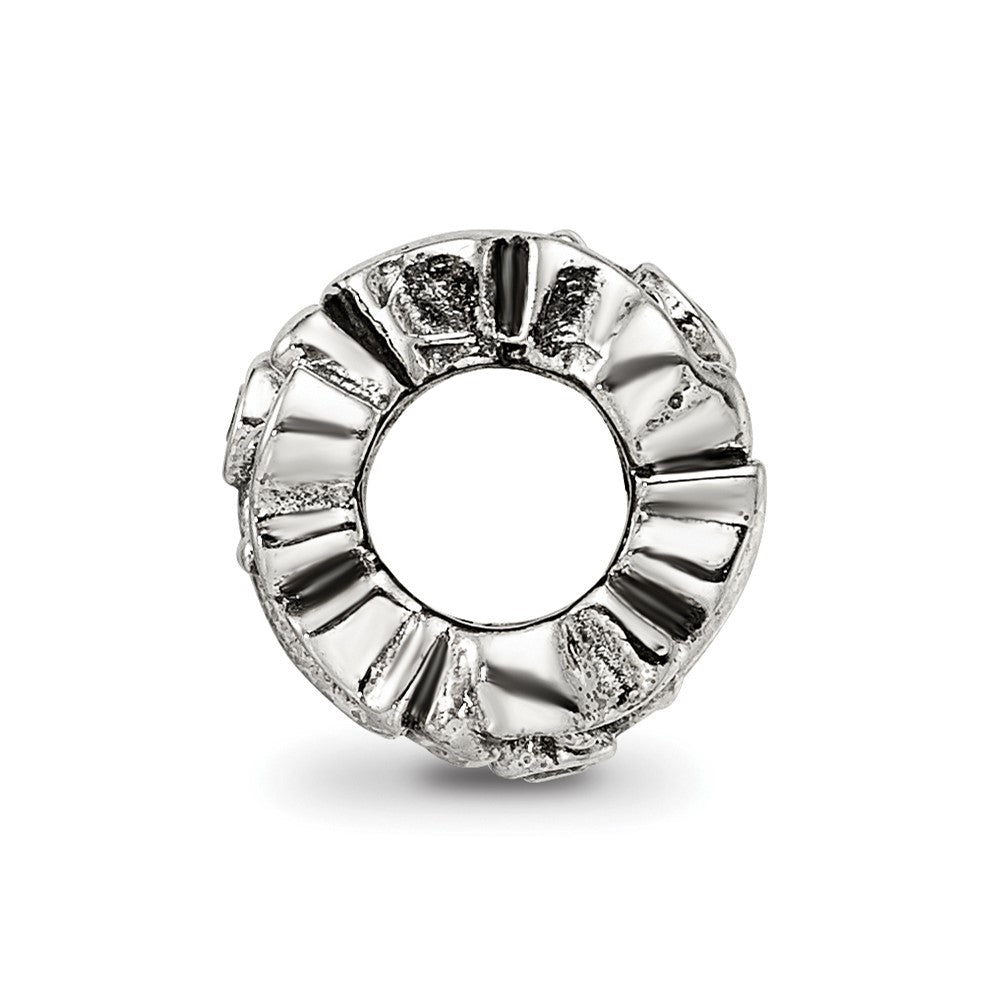Sterling Silver Reflections Butterfly W/Cz Bali Bead