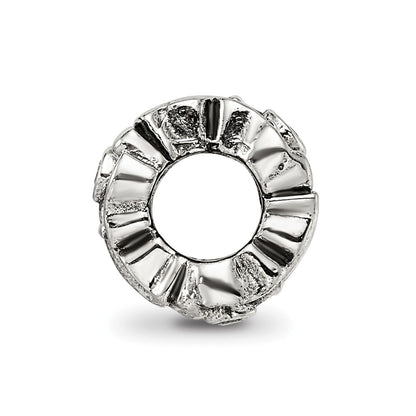 Sterling Silver Reflections Butterfly W/Cz Bali Bead