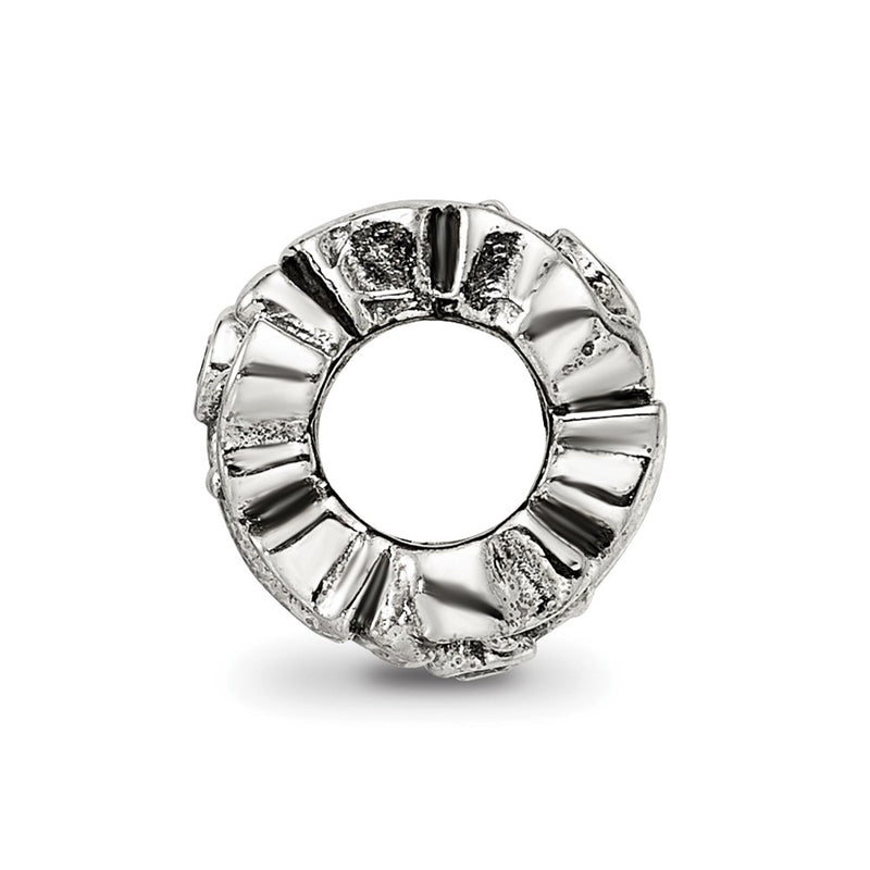 Sterling Silver Reflections Butterfly W/Cz Bali Bead