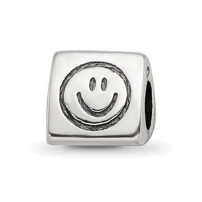 Sterling Silver Reflections Peace, Smiley Face & Heart Trilogy Bead