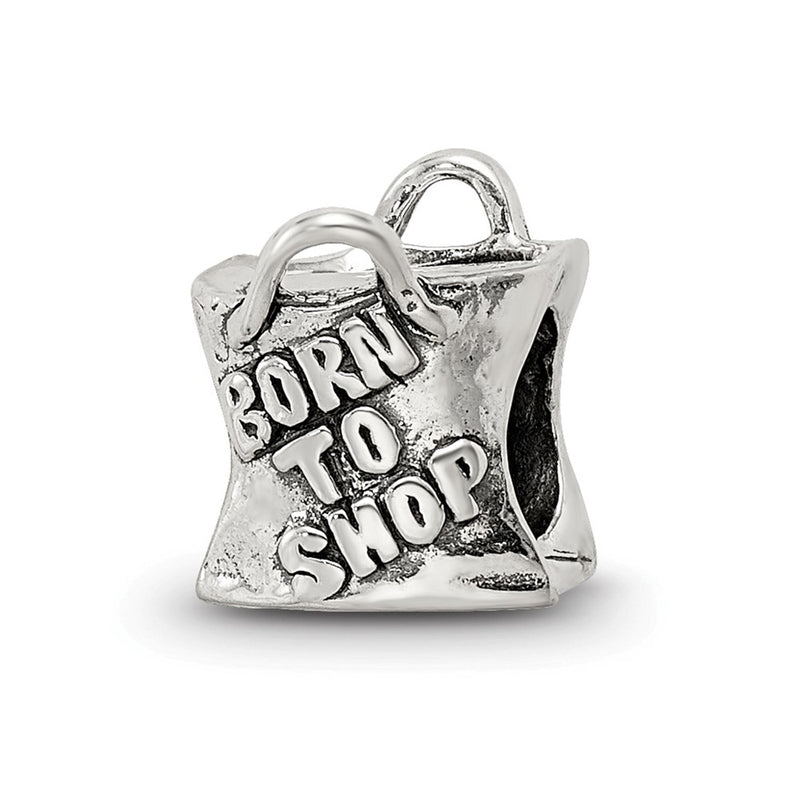 Sterling Silver Reflections Born To Shop Bead