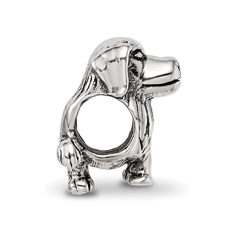 Sterling Silver Reflections Golden Retriever Bead