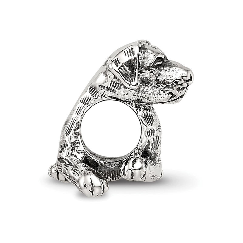 Sterling Silver Reflections Rottweiler Bead