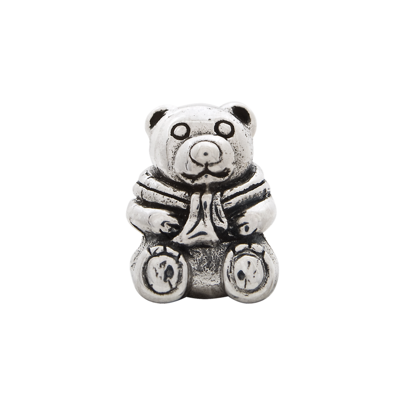 Sterling Silver Reflections Teddy Bear Bead