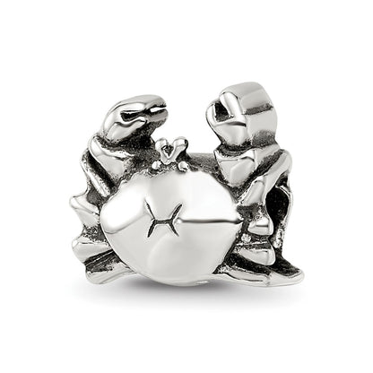 Sterling Silver Reflections Crab Bead