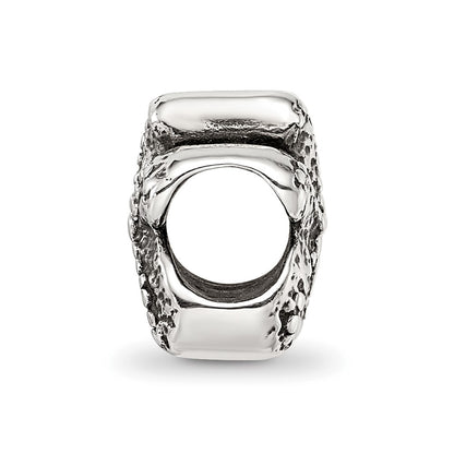 Sterling Silver Reflections Starfish Bead