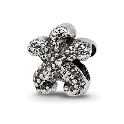 Sterling Silver Reflections Starfish Bead