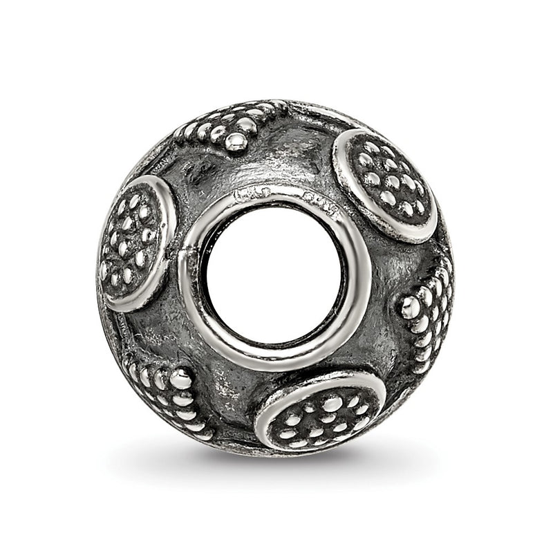 Sterling Silver Reflections Decorative Bali Bead