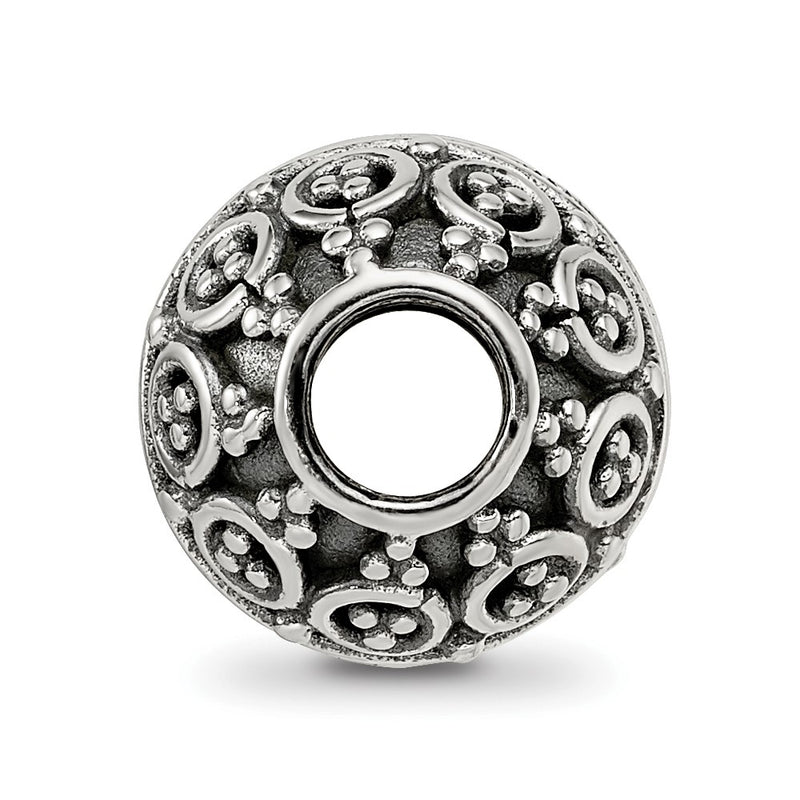 Sterling Silver Reflections Decorative Bali Bead
