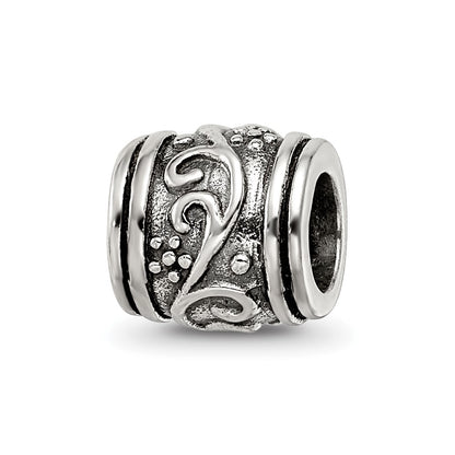 Sterling Silver Reflections Floral Bead