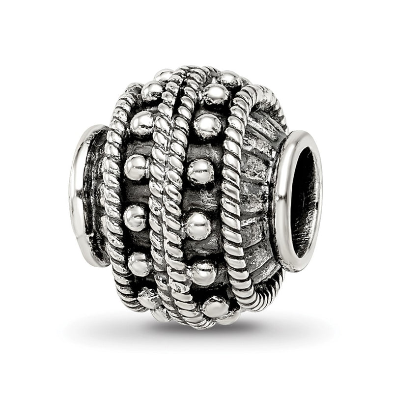Sterling Silver Reflections Decorative Bali Bead