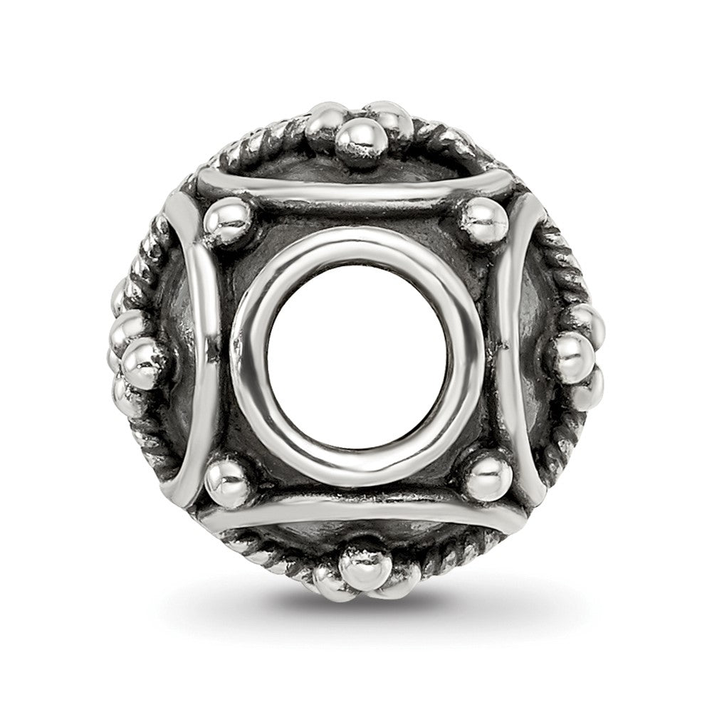 Sterling Silver Reflections Decorative Bali Bead