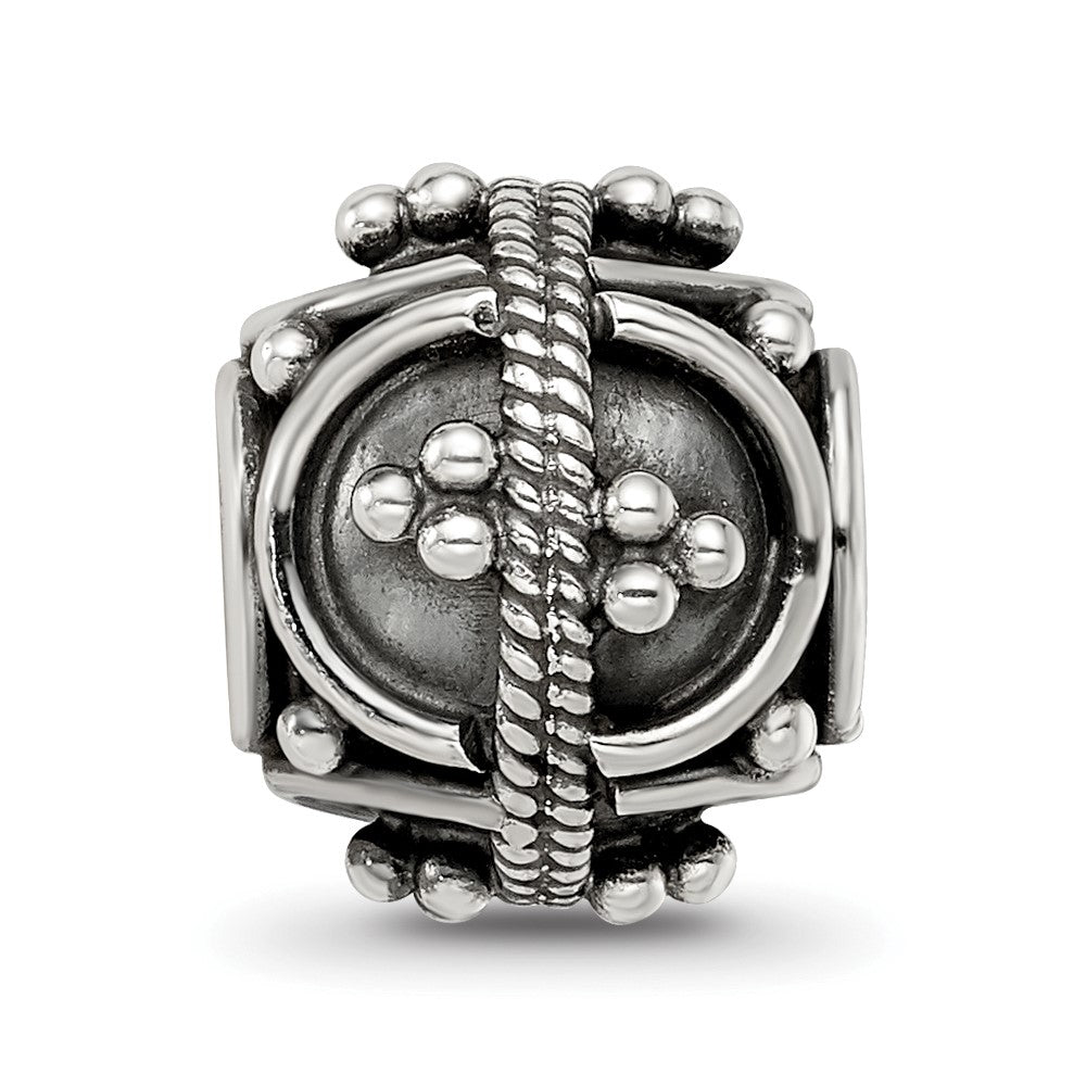 Sterling Silver Reflections Decorative Bali Bead