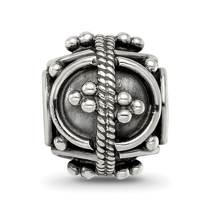 Sterling Silver Reflections Decorative Bali Bead