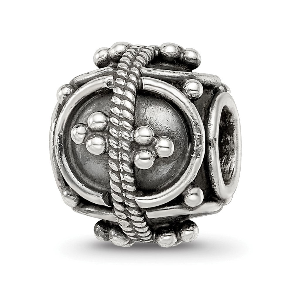 Sterling Silver Reflections Decorative Bali Bead