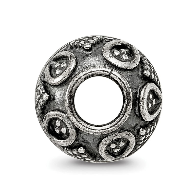 Sterling Silver Reflections Decorative Bali Bead