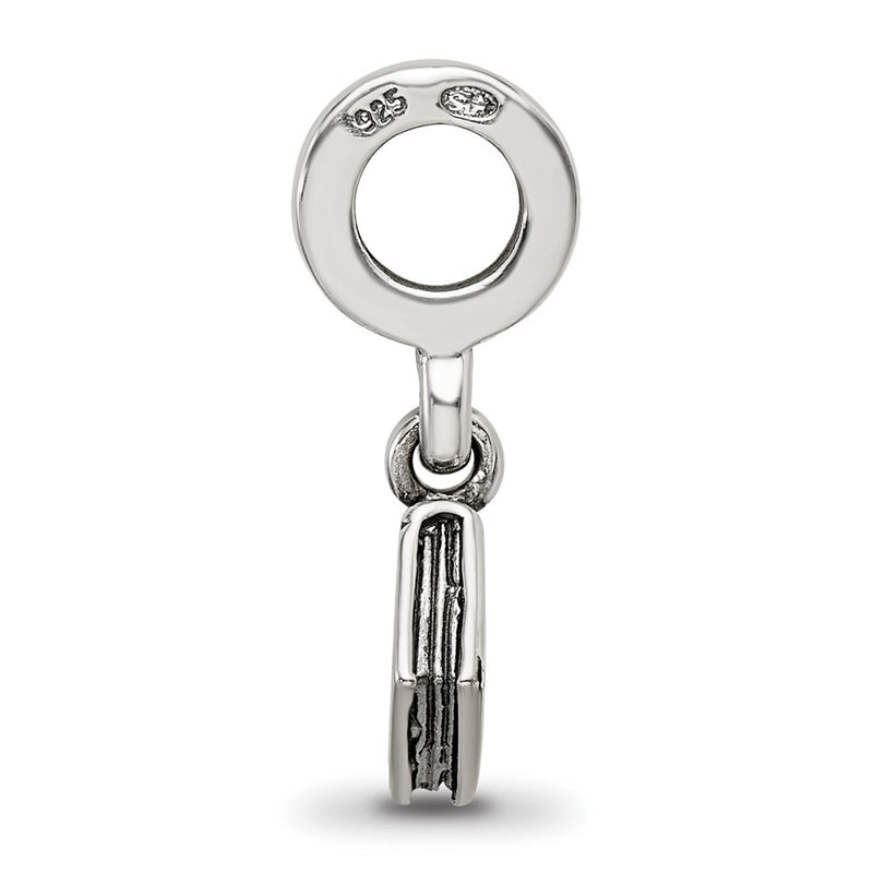 Sterling Silver Reflections Love Story Book Dangle Bead