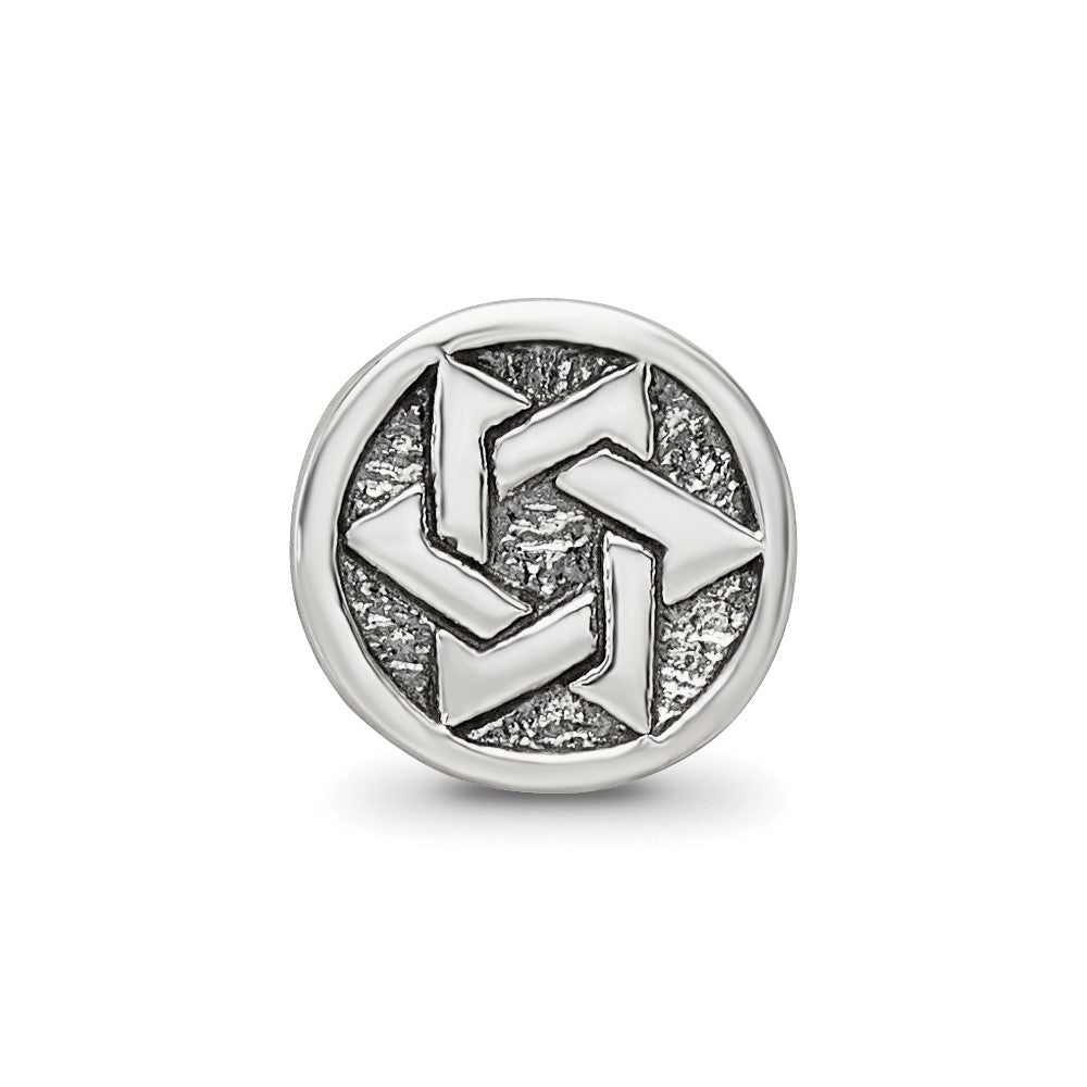 Sterling Silver Reflections Star Of David Bead