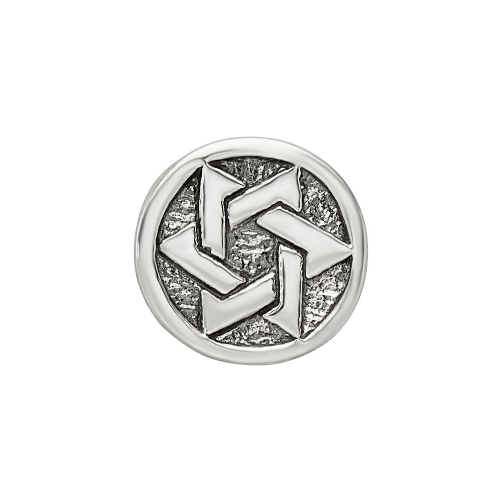 Sterling Silver Reflections Star Of David Bead