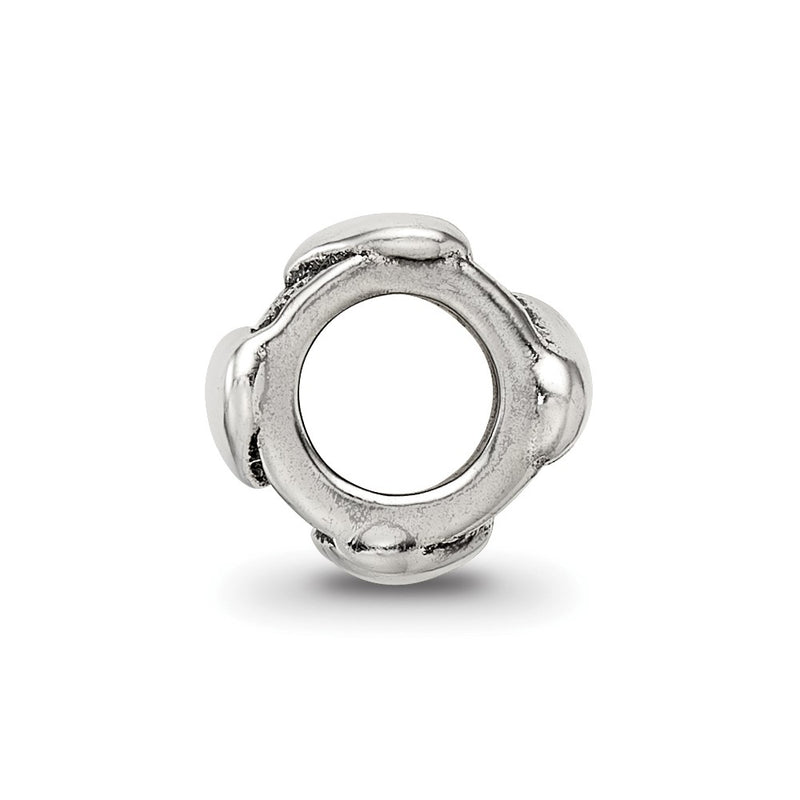 Sterling Silver Reflections Heart Bead