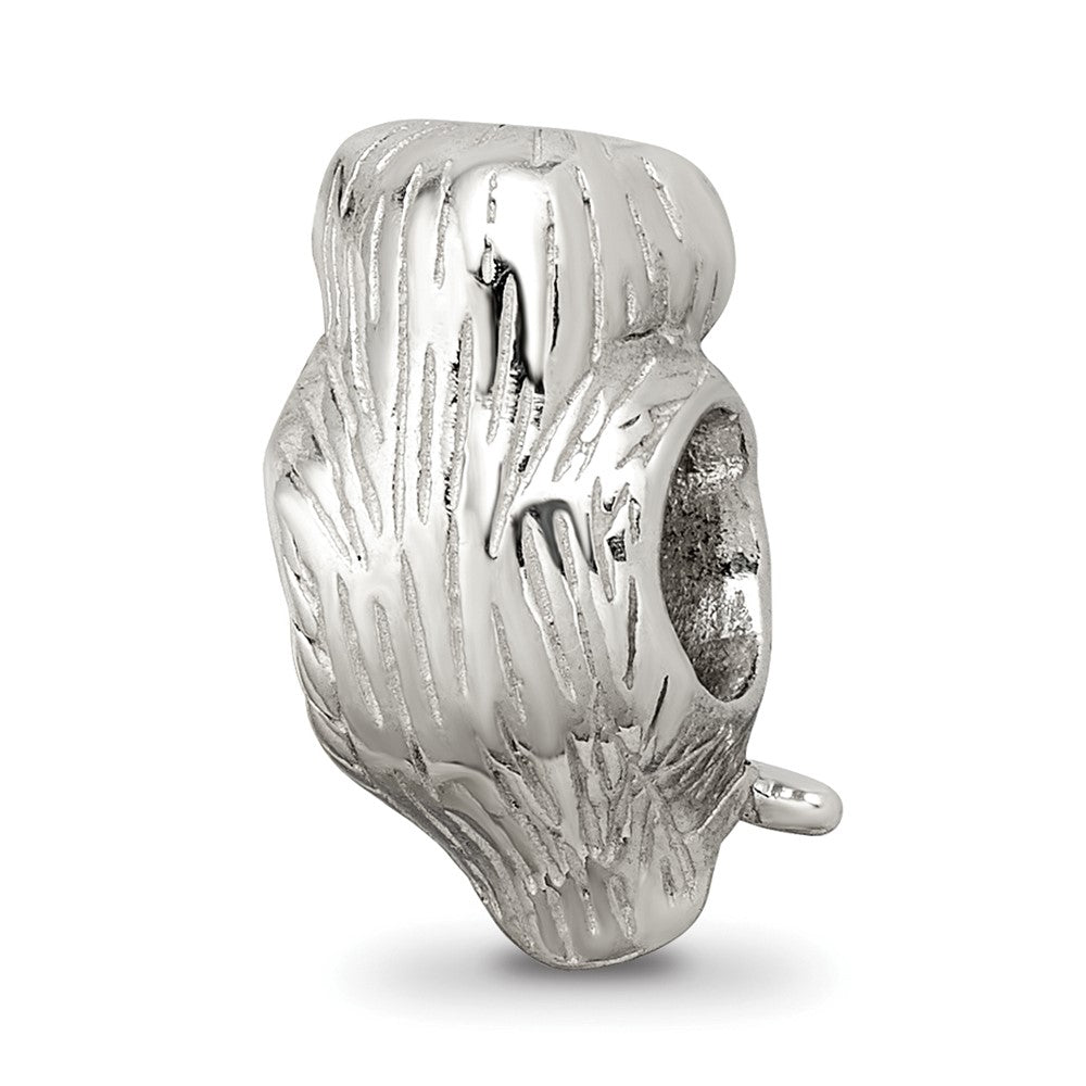 Sterling Silver Reflections Enameled Wise Owl Bead